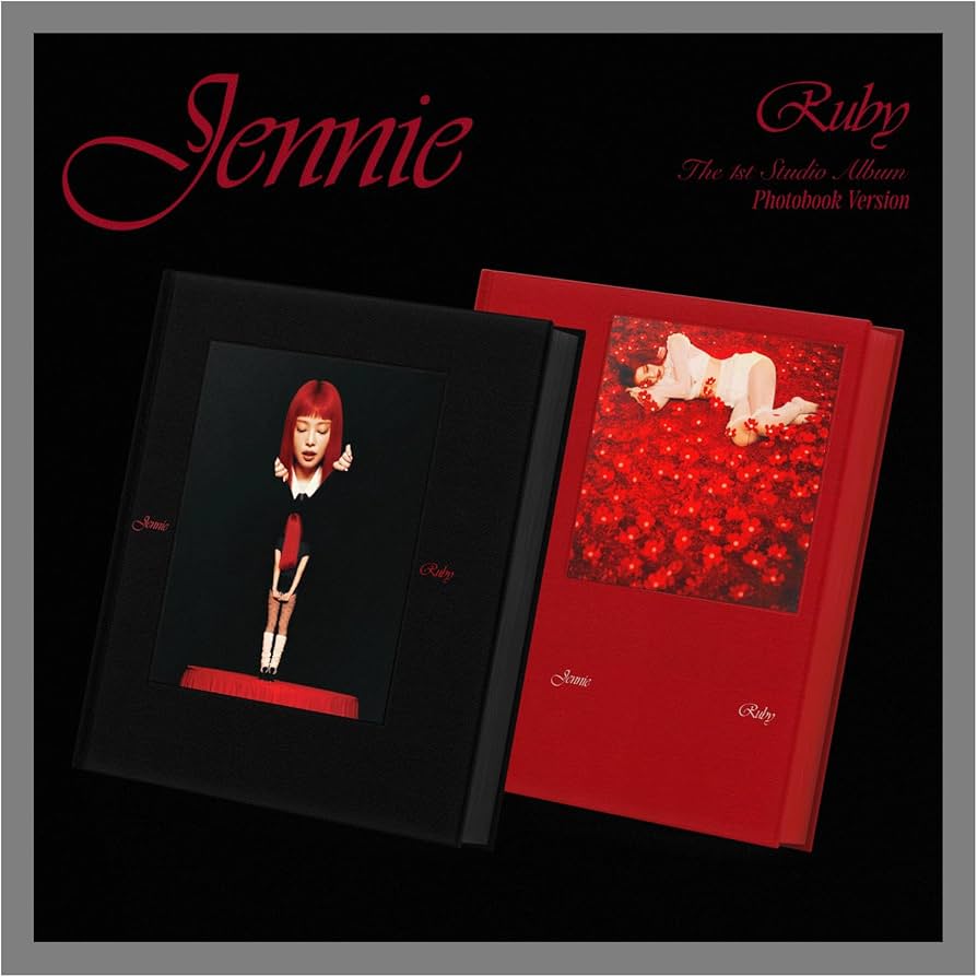 Amazon.com: BLACK'PINK JENNIE Ruby 1st Studio Album with Tracking
