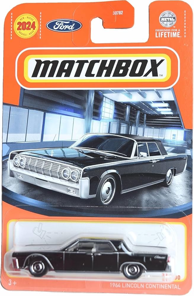Amazon.co.jp: Matchbox 1964 リンカーン コンチネンタル、ブラック 21