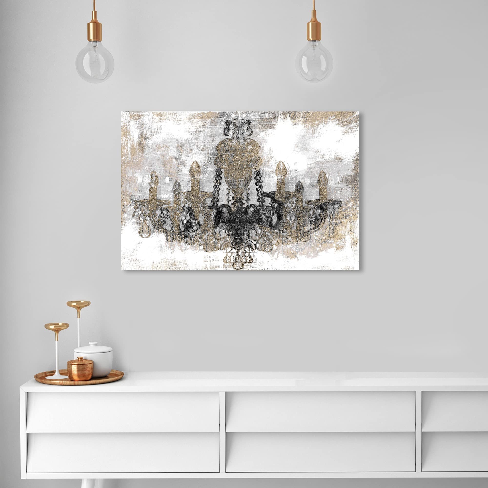 Amazon.co.jp: Oliver Gal ファッションとグラム壁アート キャンバス