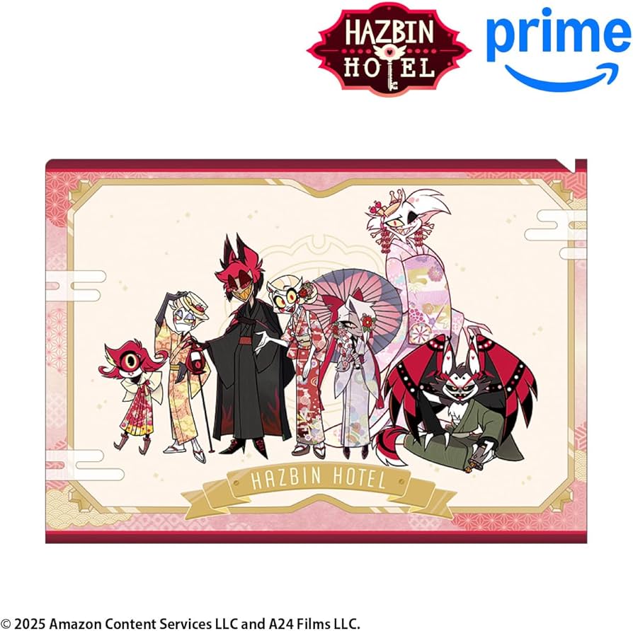 Amazon.co.jp: ハズビン ホテルへようこそ[アニメ版] クリアファイル