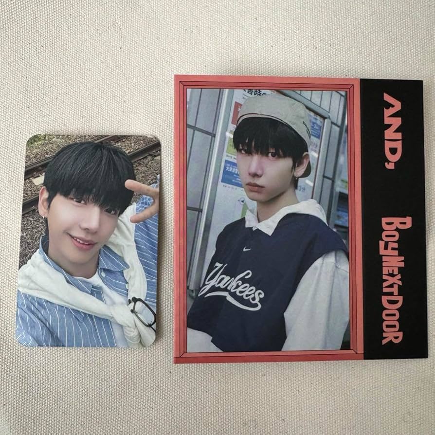 Amazon.co.jp: BOYNEXTDOOR ミョンジェヒョン トレカ AND. : おもちゃ