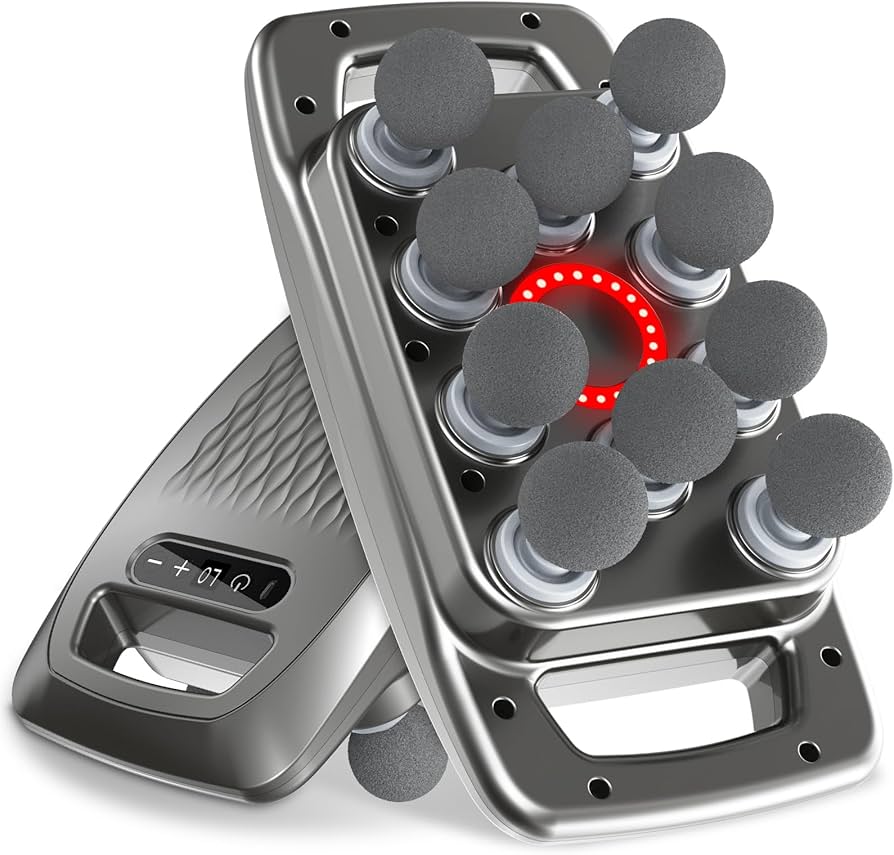 Amazon | 筋膜リリースガン【業界初の 10 ヘッド設計&広域カバー】きん