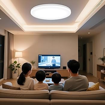 Amazon.co.jp : LEDシーリングライト6畳 30W φ30cm 3000LM シーリング+