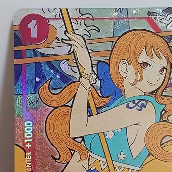 Amazon.co.jp: ワンピースカード 一周年記念 ナミ プロモ 浮世絵 nami