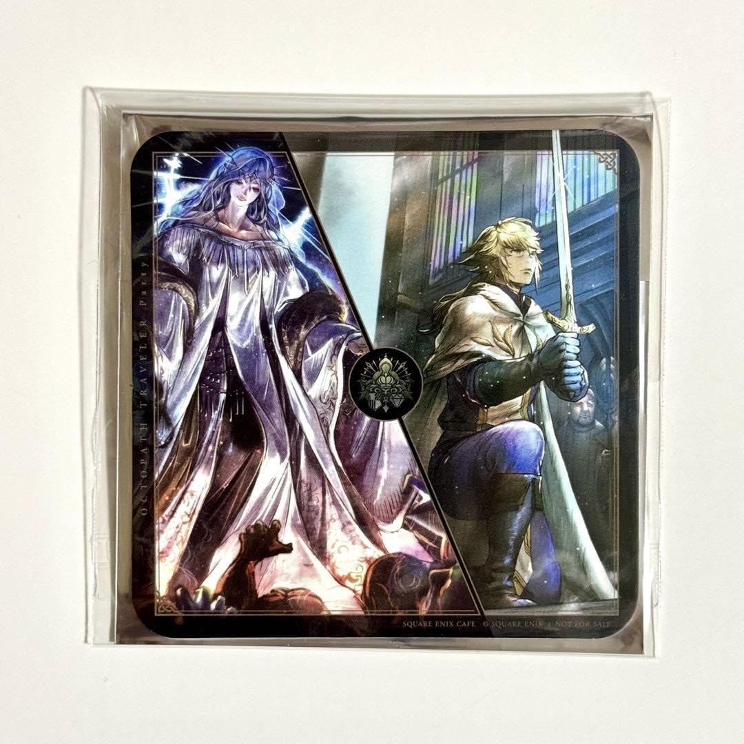 Amazon.co.jp: オクトパストラベラー コースター スクエニカフェ