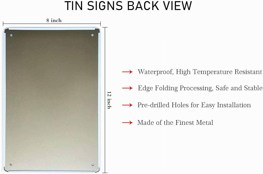 Amazon.co.jp: ドクターペッパーメタルウォールアートブリキの看板警告