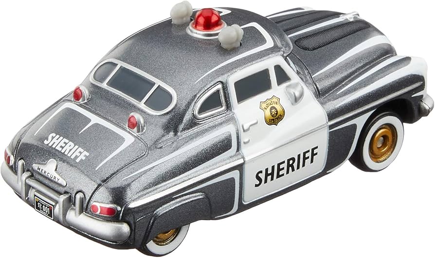 Amazon | ディズニー カーズ トミカ C－42 シェリフ (ピンストライプ
