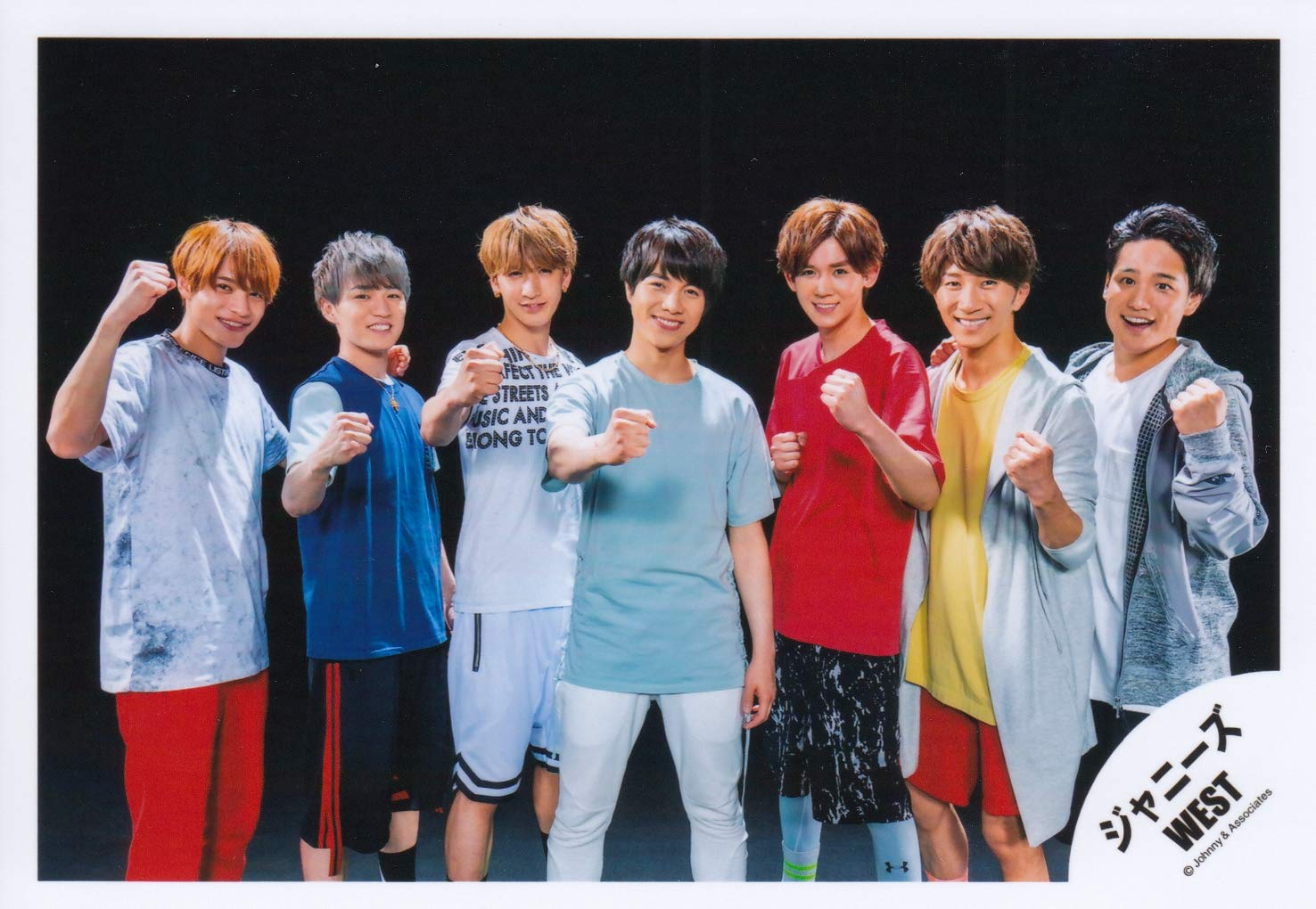 Amazon.co.jp: ジャニーズWEST 公式生写真 （集合写真）WA00363 : おもちゃ