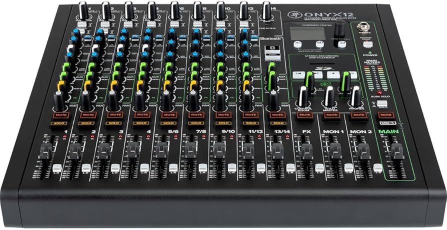 Amazon.com: Mackie Onyx Series, 12-Channel Premium Analog Mixer