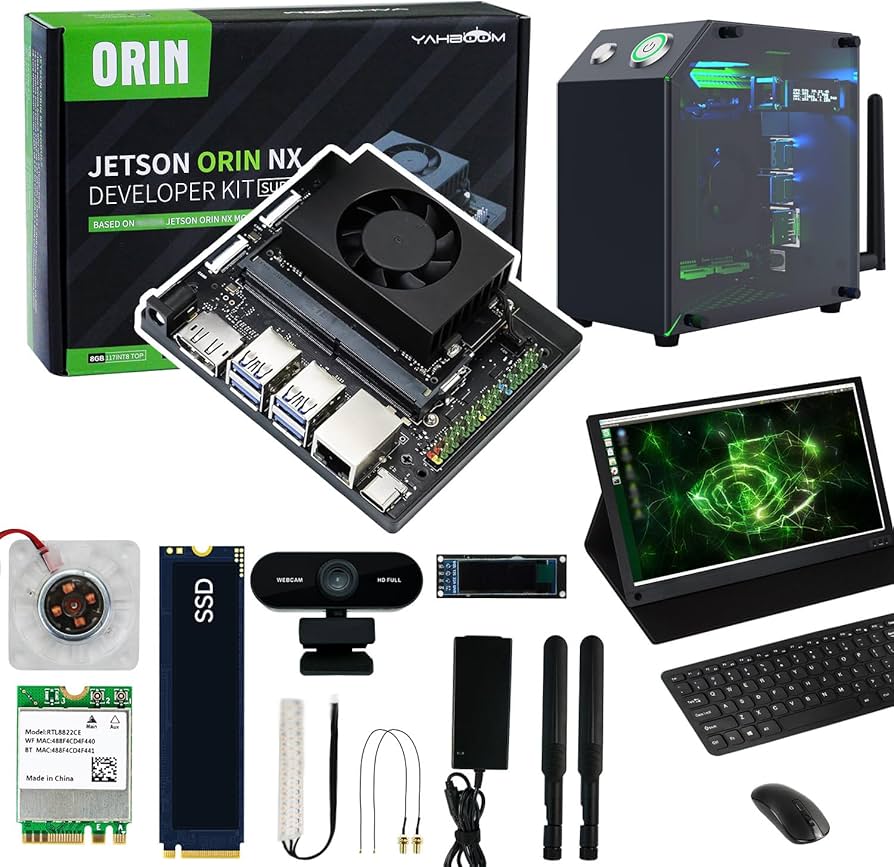 Amazon.com: Yahboom Jetson Orin NX 16GB Super RAM for AI Robots
