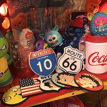 Amazon.co.jp: BETTY BOOP ベティブープ アメリカン ラバー コースター