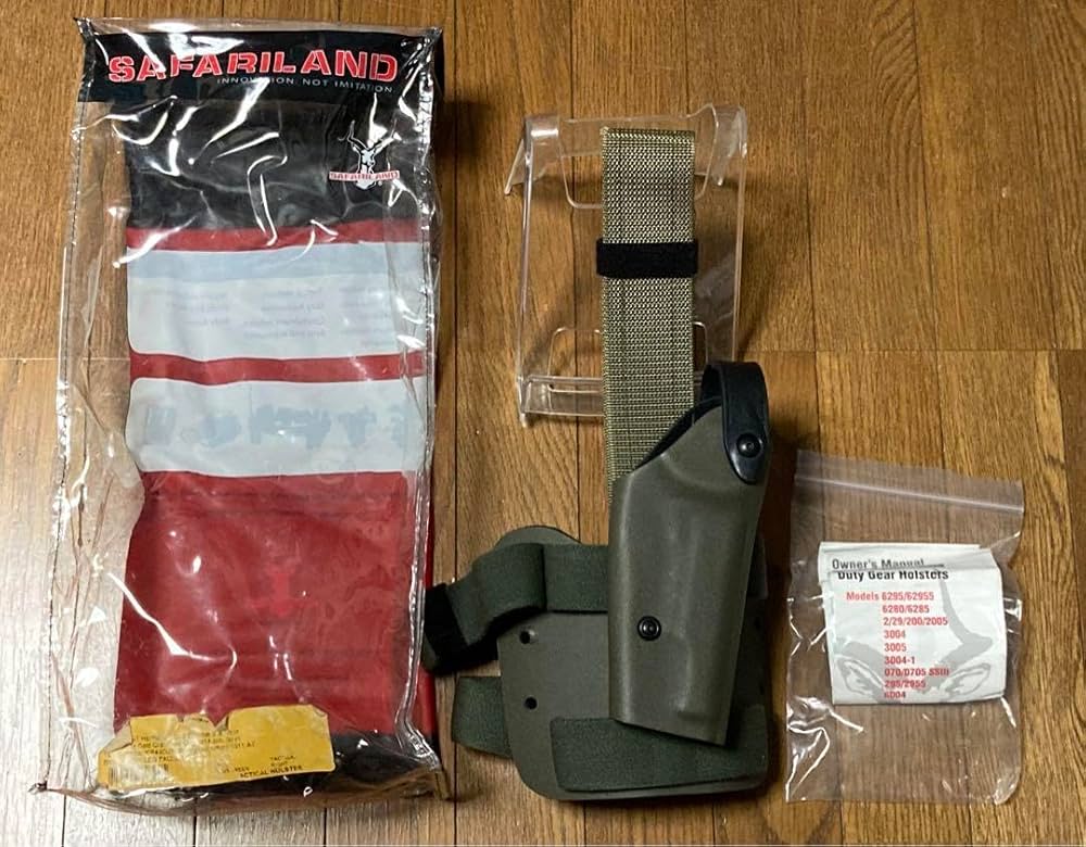 Amazon.co.jp: 実物 サファリランド 6004 レッグホルスター 1911用 OD