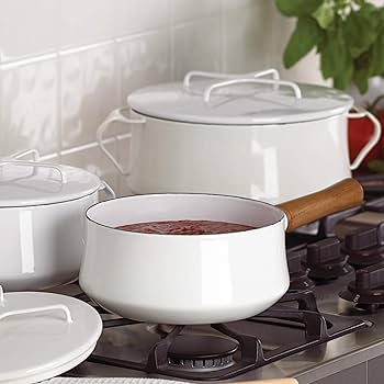 Amazon｜DANSK コベンスタイルII 片手鍋 18cm ホワイト 833300｜片手鍋