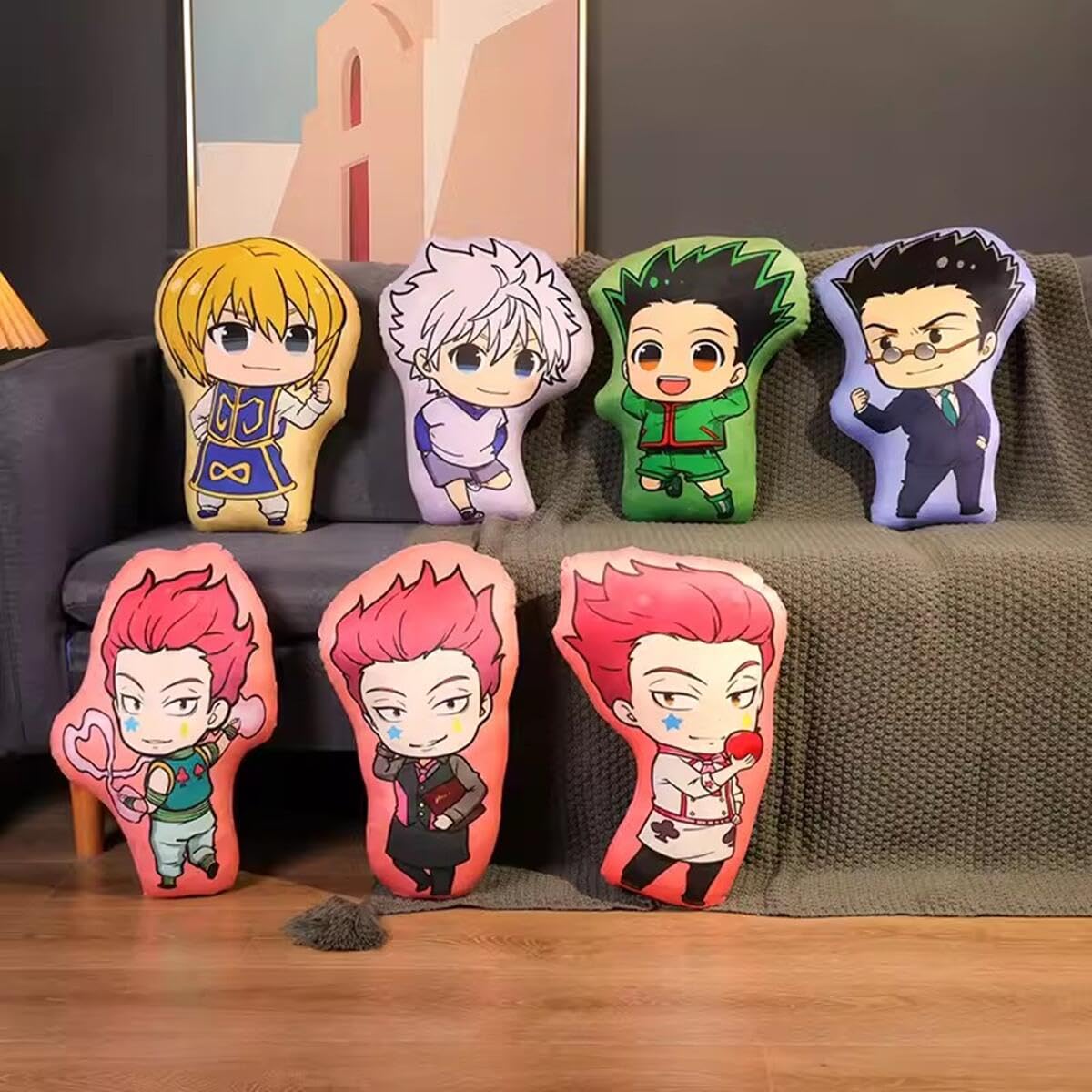 Amazon.co.jp: ハンター×ハンター 抱き枕 クッション キルア ヒソカ