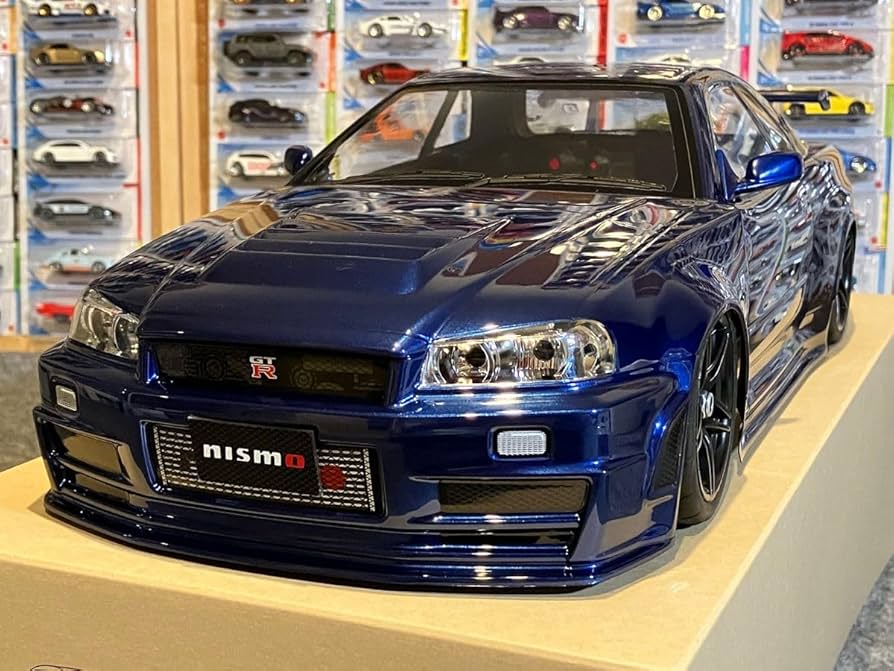 Amazon.co.jp: タミヤラジコン日産スカイラインGTR R34 塗装済