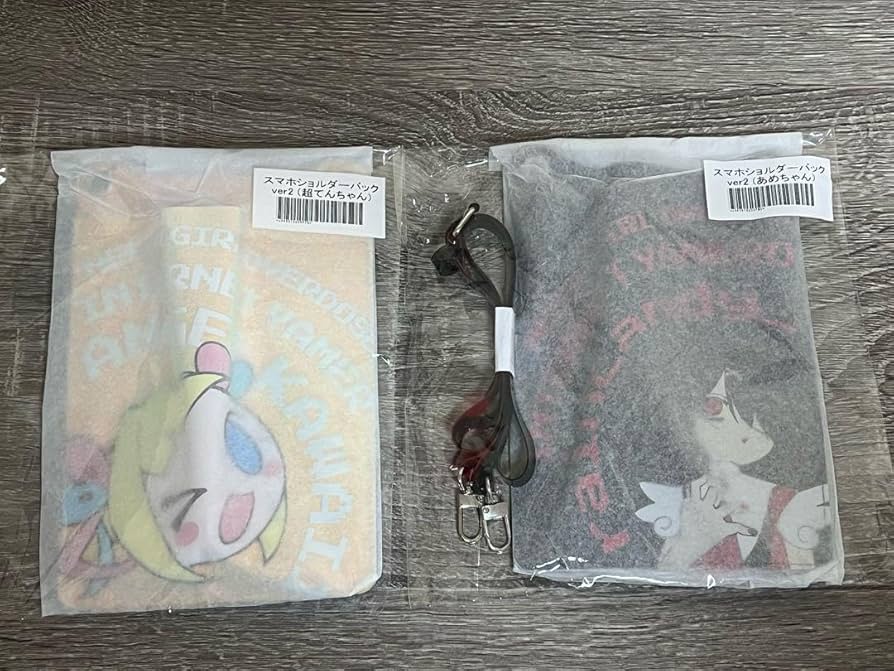 ニディガ展】スマホショルダーバックver.2（あめちゃん 超てんちゃん