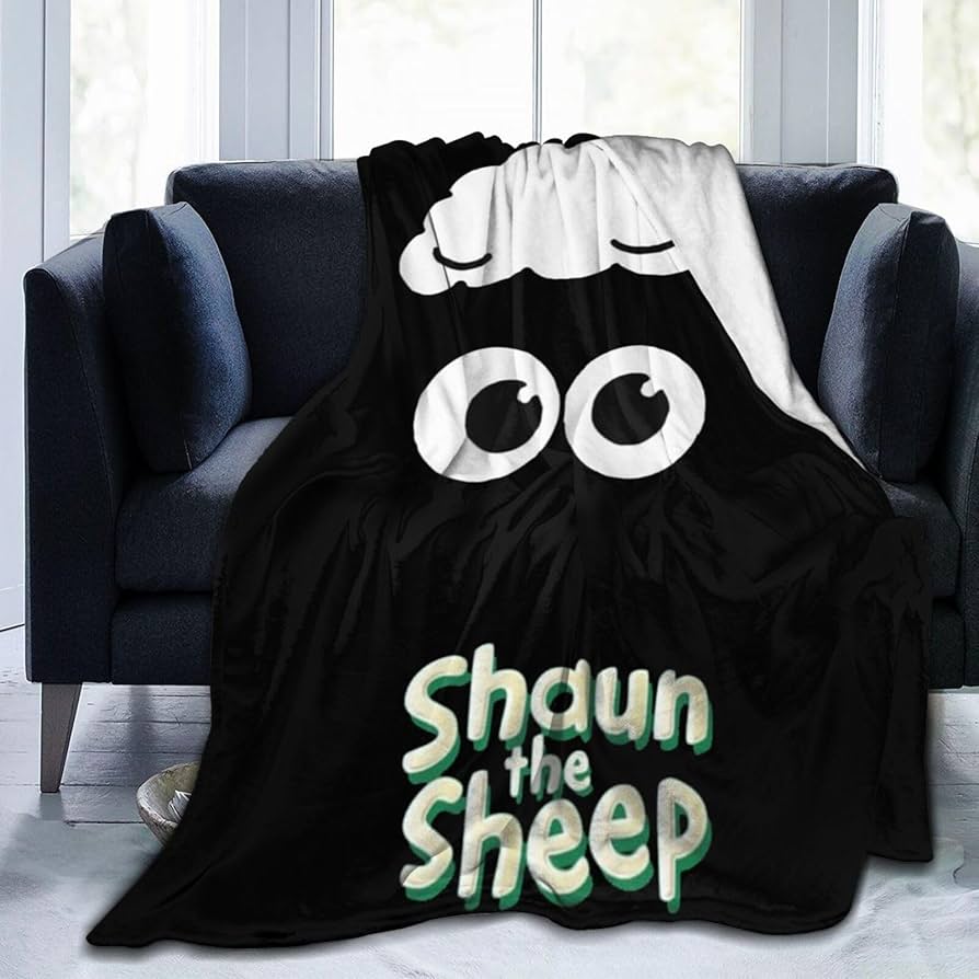Amazon｜毛布 ひつじのショーン アニメ ひざ掛け 軽量 薄手