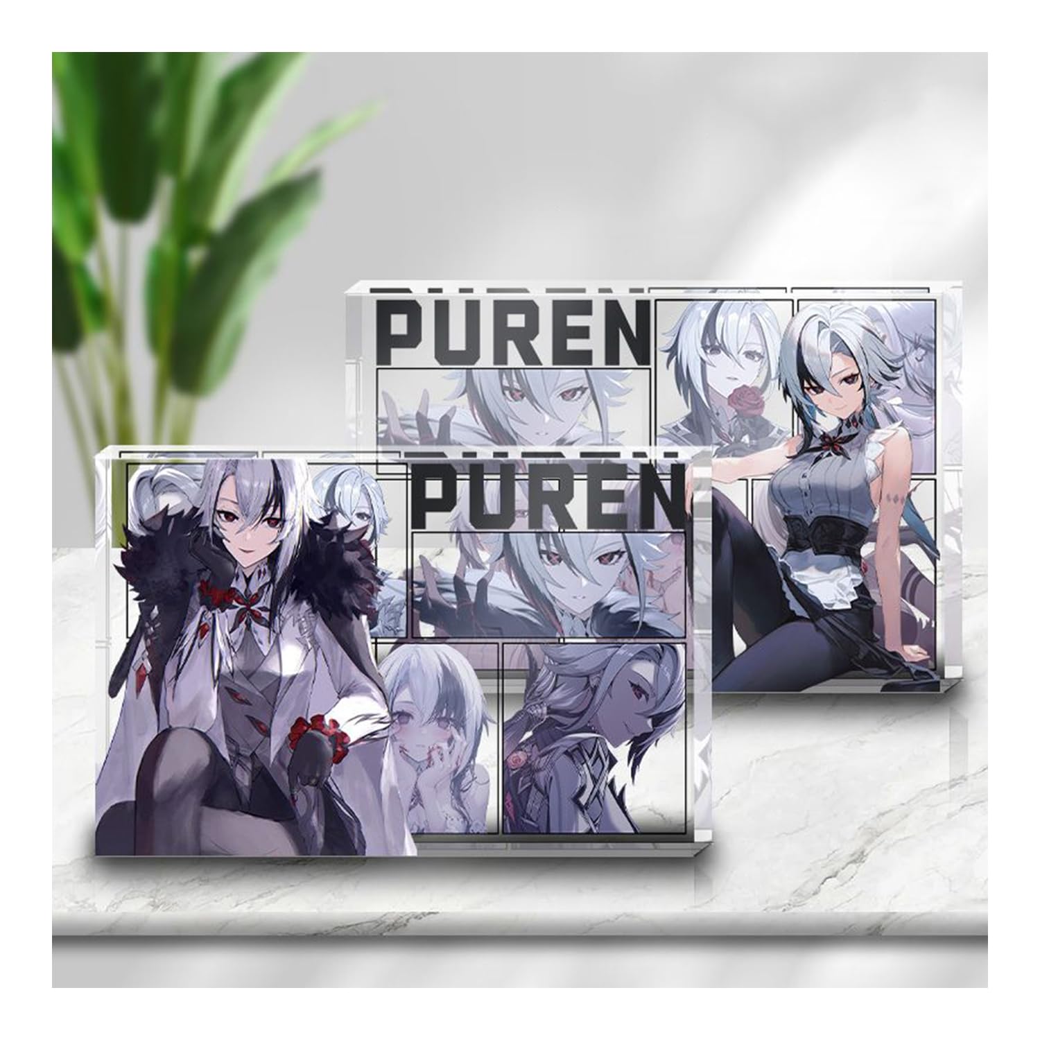 Amazon.co.jp: 原神 アクリルスタンド アルレッキーノ アクリル