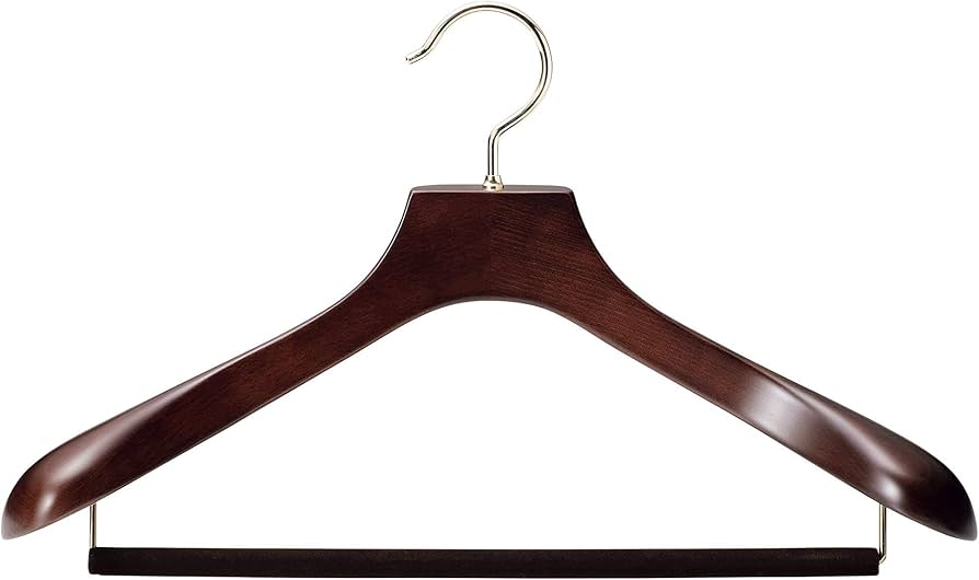 Amazon.co.jp: 【ナカタハンガー】日本製 レギュラー 木製メンズ