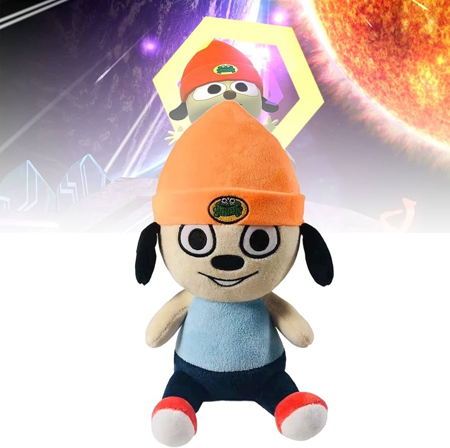 Amazon.co.jp: 8.6インチかわいいパラッパぬいぐるみ、カワイイ