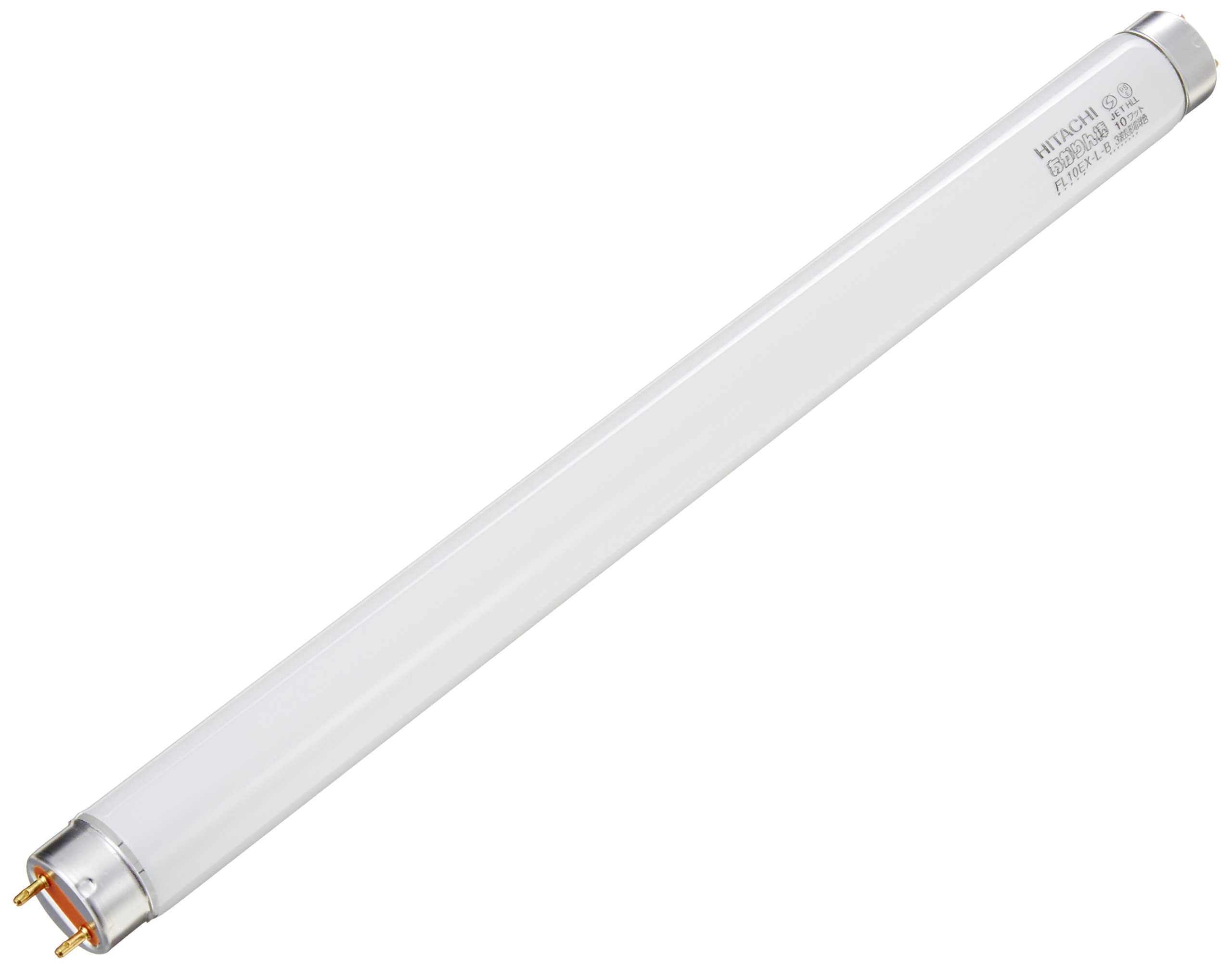 Amazon | 日立 直管10形 電球色 スタータ形 あかりん棒 FL10EXLB