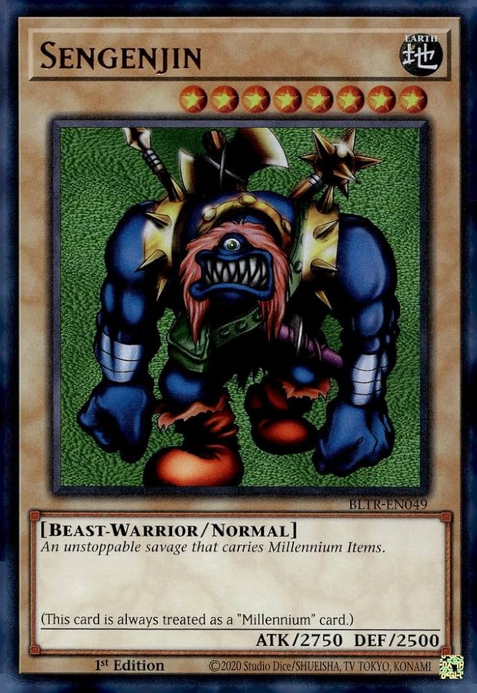 Amazon.com: Sengenjin - BLTR-EN049 - Ultra Rare - 1st Edition