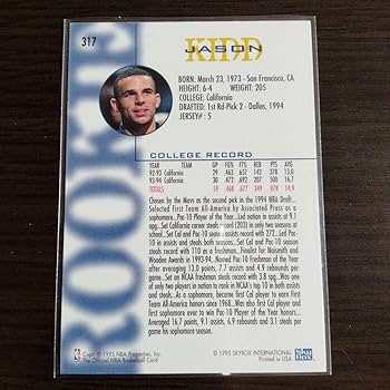 Amazon.co.jp: NBAカード ジェイソンキッド 厳選ルーキーカード 4枚