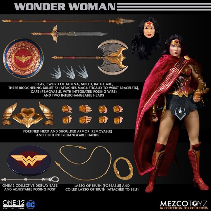 Amazon.co.jp: Mezco - One:12 Collective - Wonder Woman : おもちゃ
