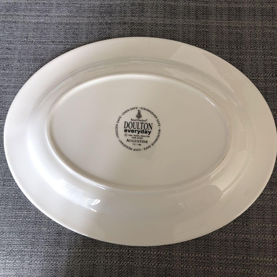 美品】ロイヤルドルトン☆ヨークタウン☆オーバルパーティトレイ