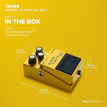 Amazon | BOSS Super OverDrive SD-1 | ディストーション・オーバー