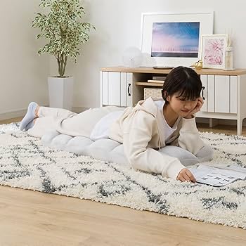 Amazon｜ニトリ コンパクト 低反発 座椅子 マルプ グレー NITORI