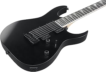 Amazon | GIO Ibanez 初心者向けエレキギター (ブラック・フラット