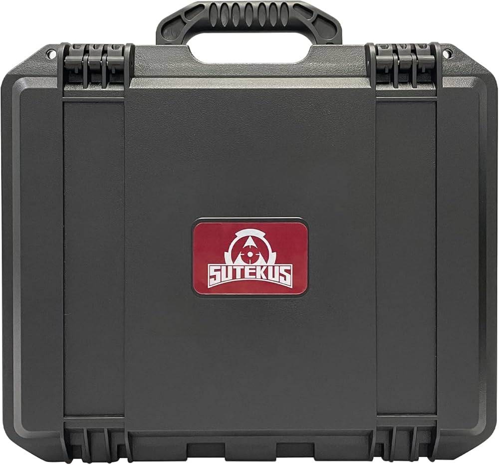 Amazon.co.jp: Sutekus サバゲ ハンドガンケース ハードケース PP製