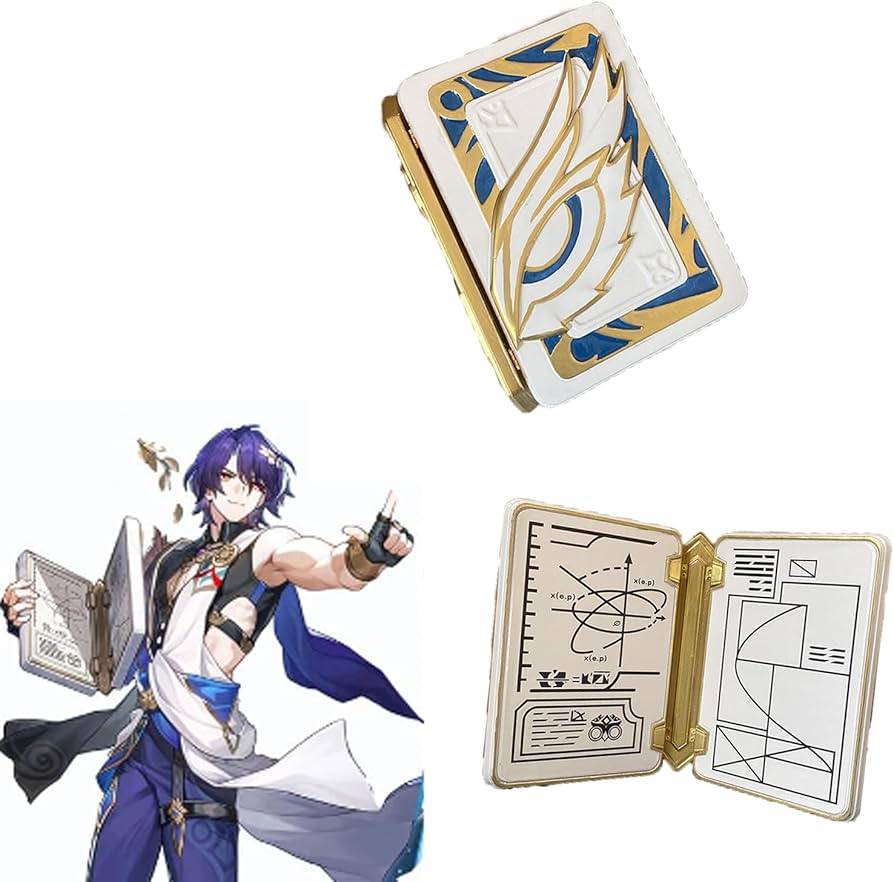 Amazon.co.jp: LAOMI Dr.レイシオ コスプレ道具 魔法の本 崩壊スター