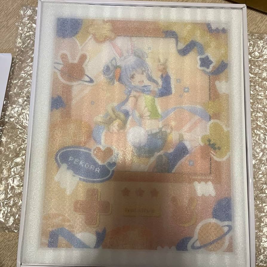 Amazon.co.jp: 兎田ぺこら A5キャラファイングラフオーバーレイ