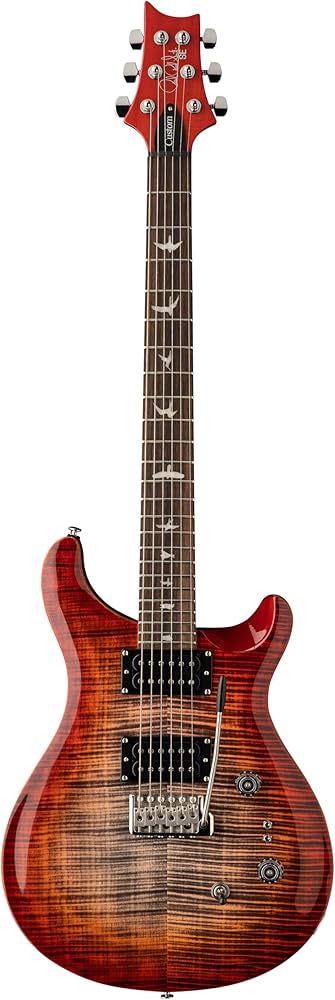 Amazon.com: PRS SE Custom 24-08, Charcoal Cherry Burst : Musical