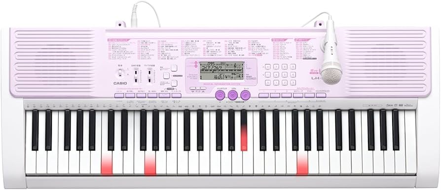 Amazon.co.jp: CASIO 光ナビゲーションキーボード(61鍵盤) LK-107 LK