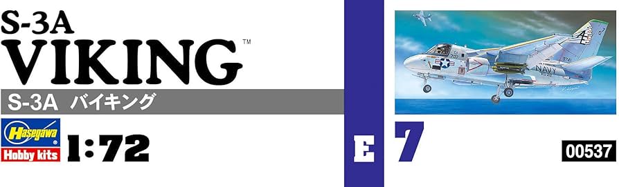 Amazon.com: Hasegawa 1:72 Scale S-3A Viking Model Kit : Arts