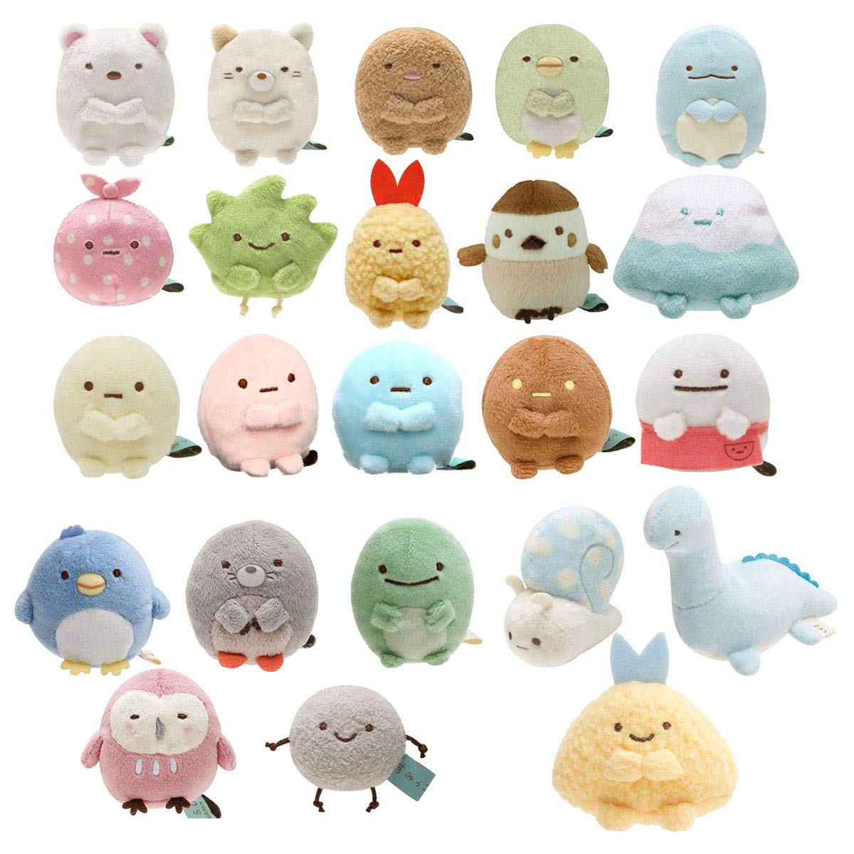 Amazon.co.jp: サンエックス すみっコぐらし てのりぬいぐるみ 23種類