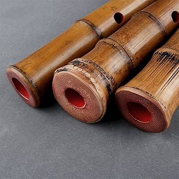 Amazon.co.jp: 竹笛 尺八 5穴 木製楽器 竹製縦笛 根付 : 楽器・音響機器