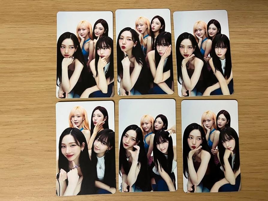 Amazon.co.jp: aespa SYNK Parallel line トレカ コンプ 4人全員