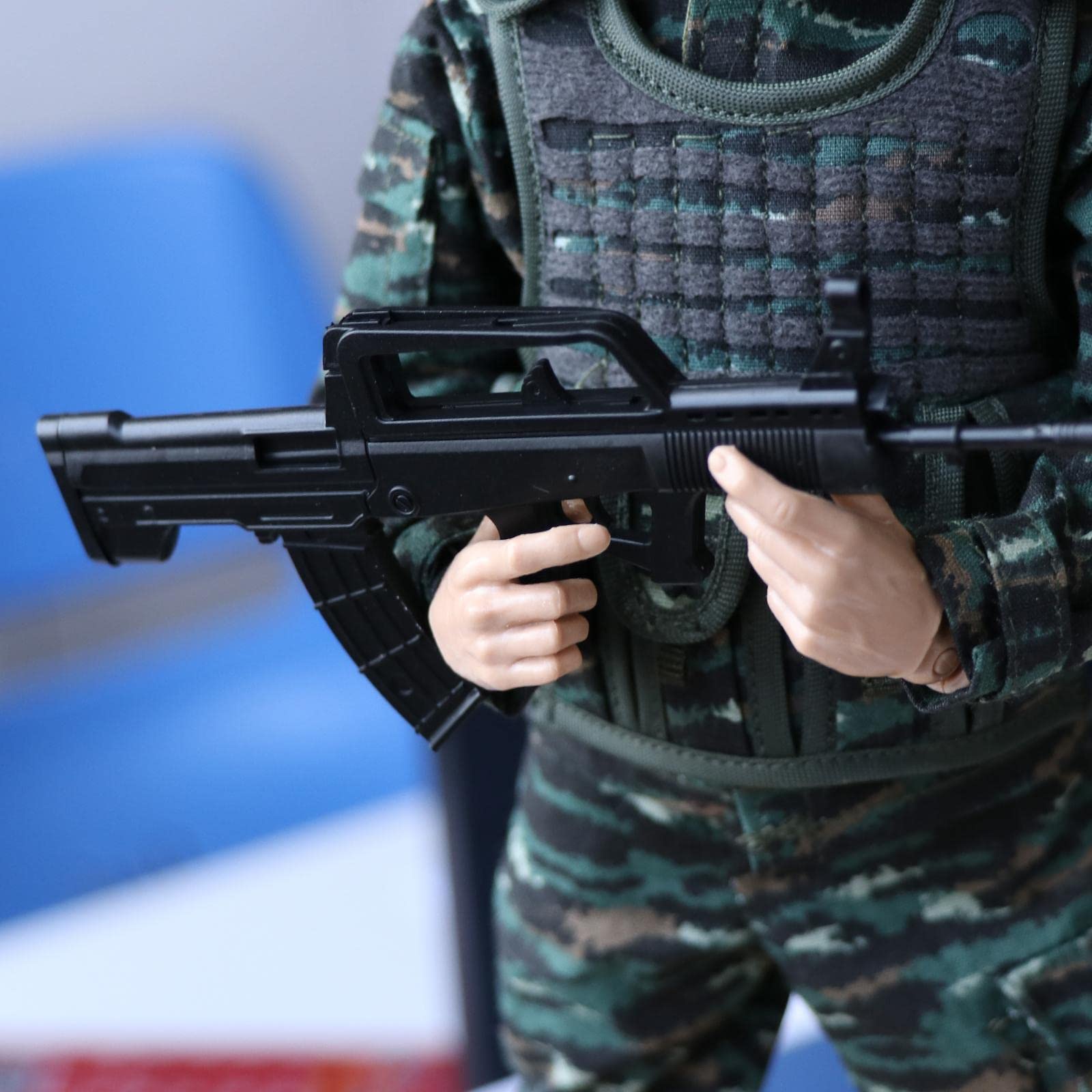 Amazon.co.jp: 1/6特殊部隊フィギュア、DIY可動式リアルヘッド