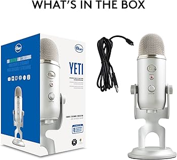 Amazon.co.jp: Blue Microphones Yeti - Silver USBマイク シルバー