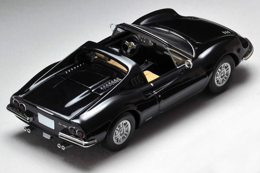 Amazon | トミカリミテッドヴィンテージ 1/64 TLV ディーノ 246GTS 黒
