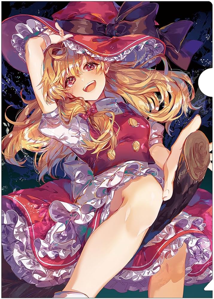Amazon.co.jp: 東方クリアファイル 赤魔理沙7-3 : 文房具・オフィス用品