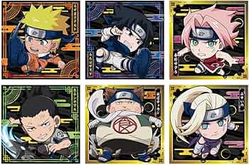 Amazon | にふぉるめーしょん NARUTO-ナルト-疾風伝 忍界シール