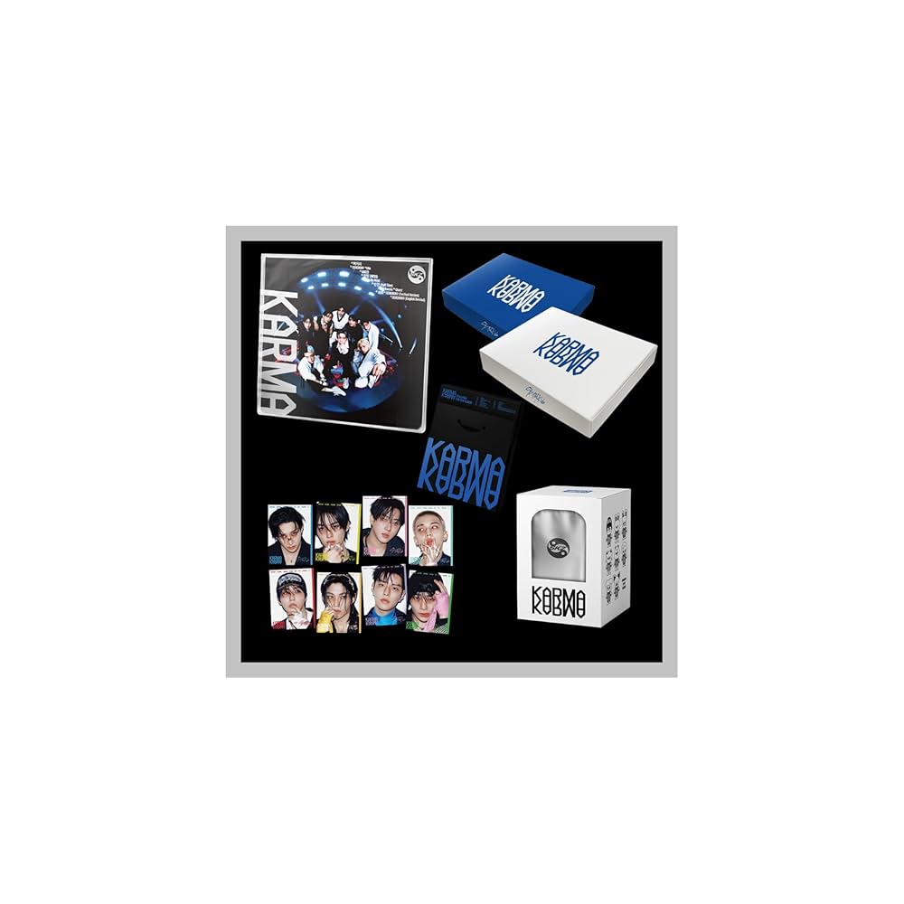 Amazon.co.jp: Stray Kids KARMA 4th Album Random Bundle(KARMA