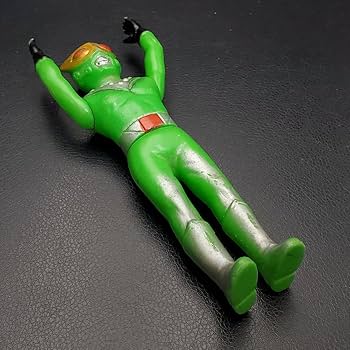 Amazon.co.jp: 宝蔵 玩具 サンダーマスク ソフビ 人形 約15㎝ 無版権