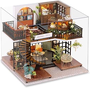 Amazon | moin moin 1/24 ドールハウス ミニチュア 手作りキット