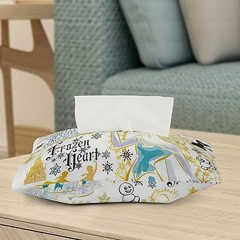 Amazon｜アナ雪 エルサ テ ティッシュケース 長方形 おしゃれ 北欧